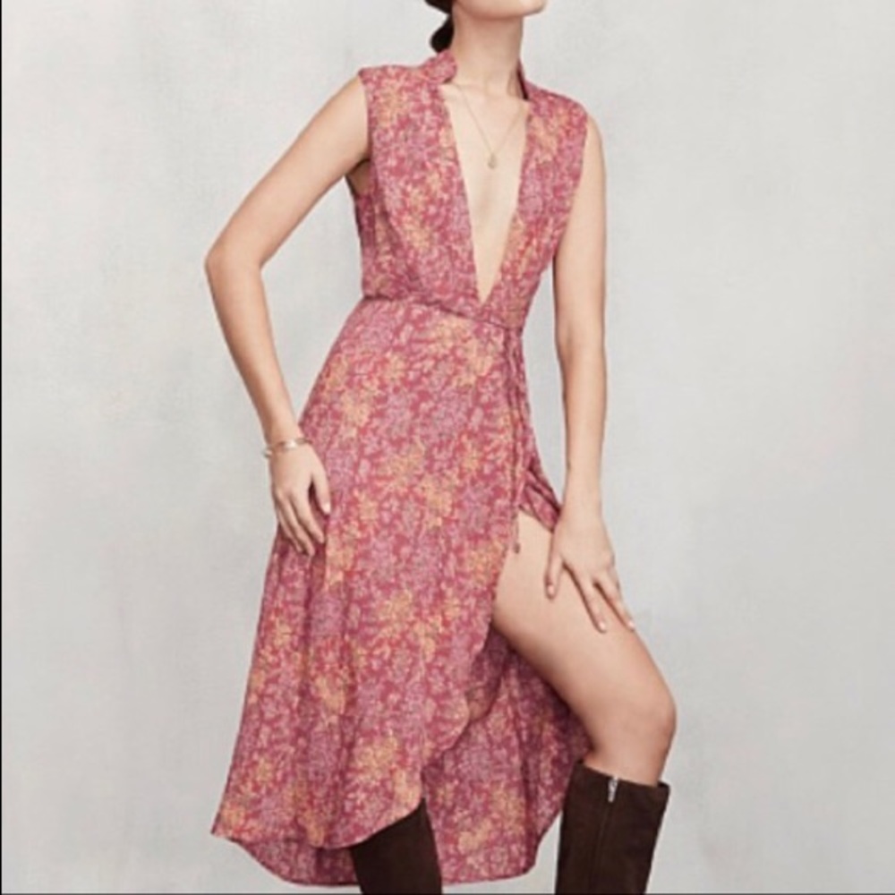 NWT Reformation Jentri Dress in Redfern, Size XS